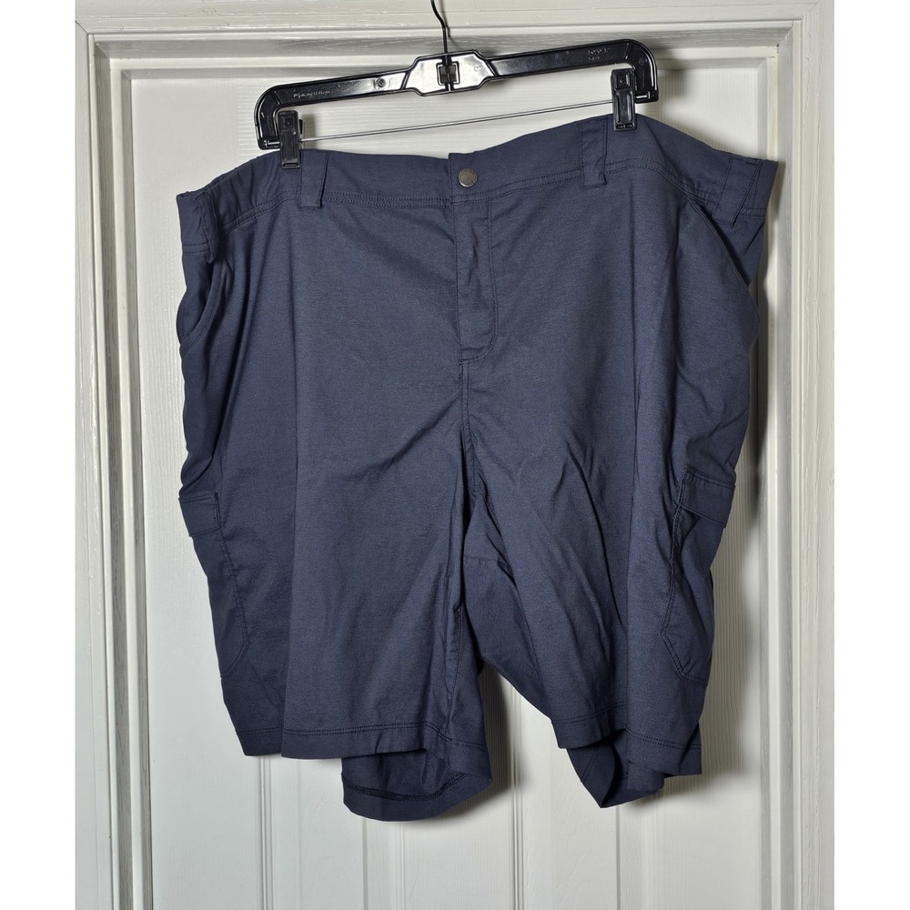 Duluth Trading Company Stretch Performance Cargo Shorts Size 44 Gray